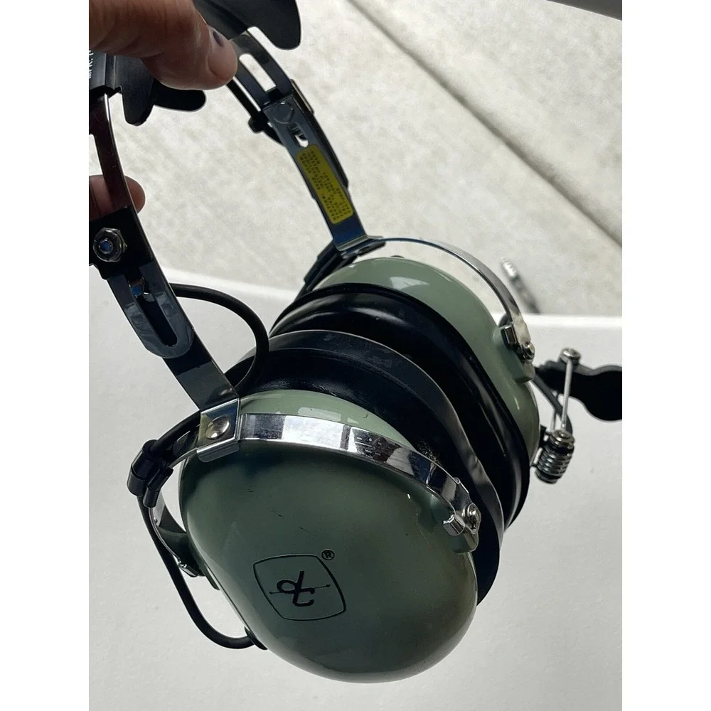 David Clark Aviation Headset Model H10-76 Untested